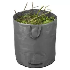 Garten-Abfallsack, 272 l, Grau