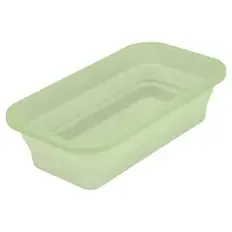 Verstärkte Silikonbackform, Kastenform, Transparentes Grün