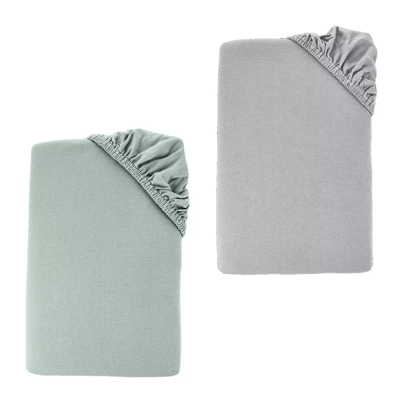 Jersey-Spannbetttuch, B x L: ca. 90–100 x 200 cm