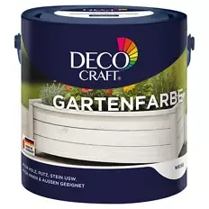 Outdoorfarbe Holz 2,5 l, Weiß