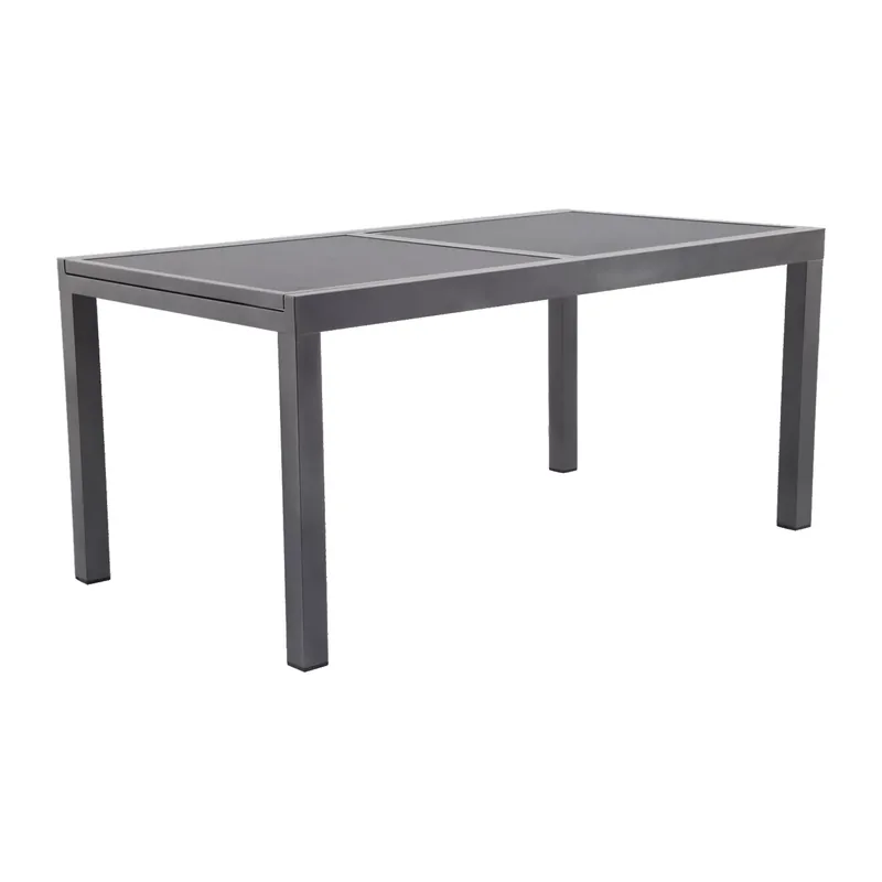 Alu-Glas-Ausziehtisch