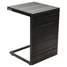 Beistelltisch in C-Form