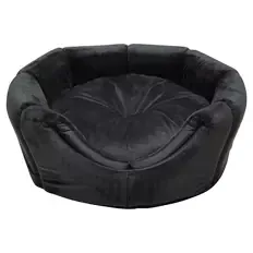 2-in-1 kleines Haustierbett, Grau