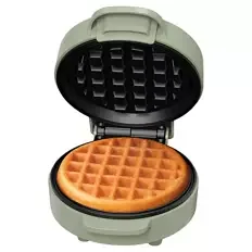 Mini-Waffeleisen, Belgische Waffel, Grün