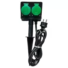 Außensteckdosen Sortiment, Erdspieß