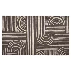 Waschbare Schuhmatte, Braun