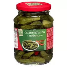 Feine Cornichons 130 g, Chili