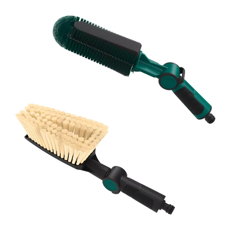 Handbürste mit Wasseranschluss