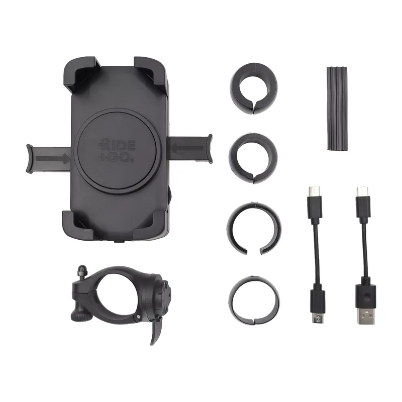 Smartphone-Halterung mit Powerbank