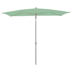 Rechteckiger Balkonschirm, Grün