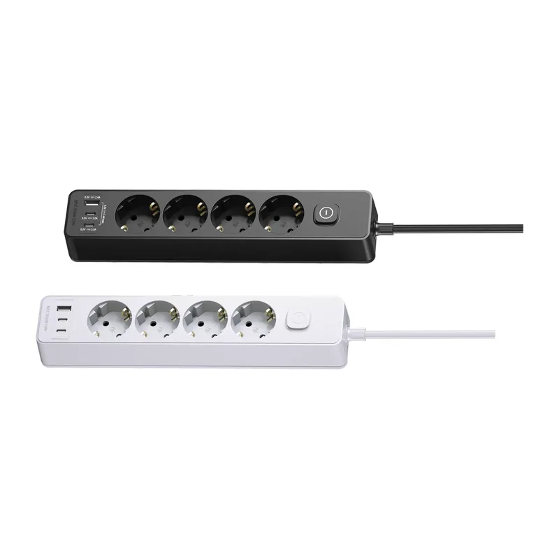 4-fach-Steckdosenleiste