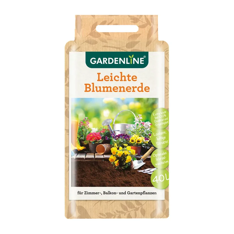 Leichte Blumenerde