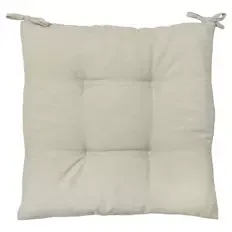 Outdoor-Kissen, Sitzkissen 40 x 40 cm, Beige