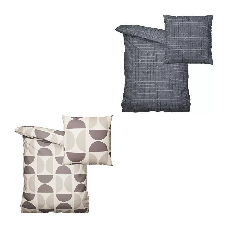 Satin-Bettwäsche, B x L: ca. 135 x 200 cm