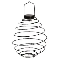 Solar-Spirallaternen, rund, groß