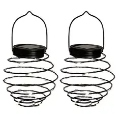 Solar-Spirallaternen, rund, klein