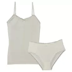 Damen Unterwäsche, Weiß Top, XS 32/34