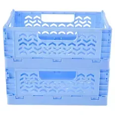 Mini Klappboxen, Klein 2er-Set, Hellblau