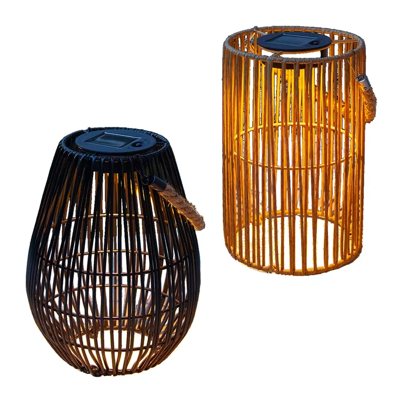 Solar-Geflecht-Laterne
