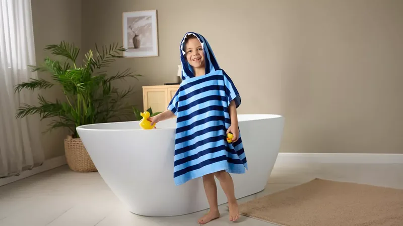 Badeponcho / -handtuch