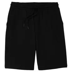 Herren Sweatshorts, Schwarz, M