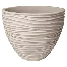 Rillen-Pflanztopf, Klein, Düne, Sand