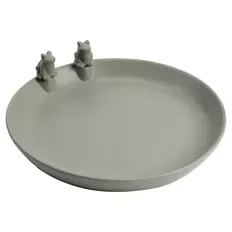 Vogeltränke, Frösche, Grün