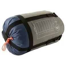 Leichter Schlafsack, Mumienschlafsack links, Grau