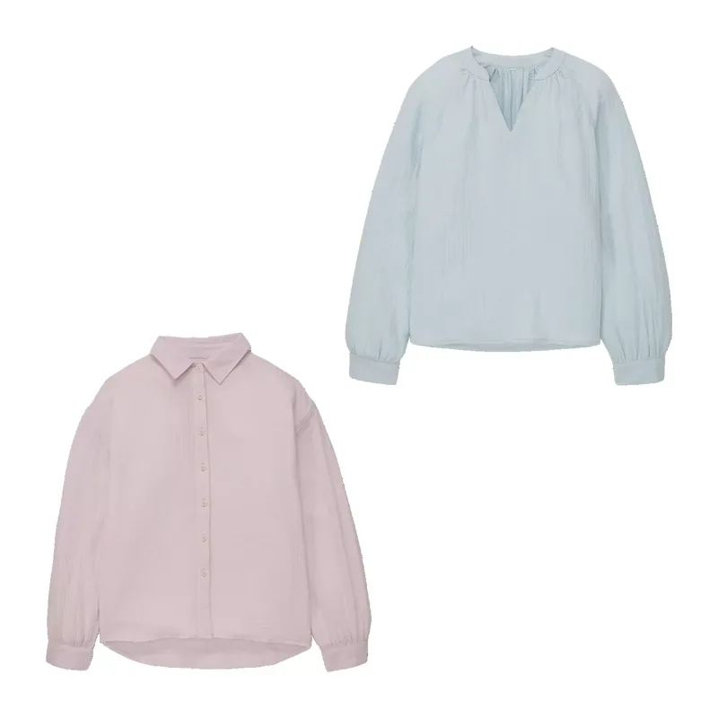 Musselin-Bluse