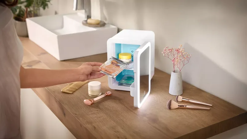 Tragbarer Mini-Kühlschrank