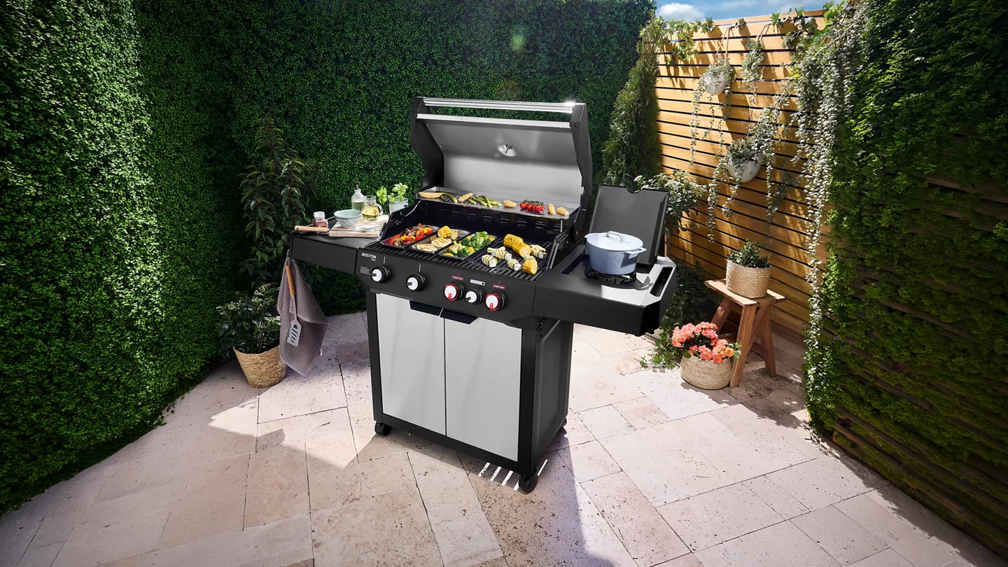 Gasgrill Boston Pro 4 KR Turbo II