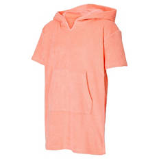Kinder-Badeponcho, Rosa, 122/128