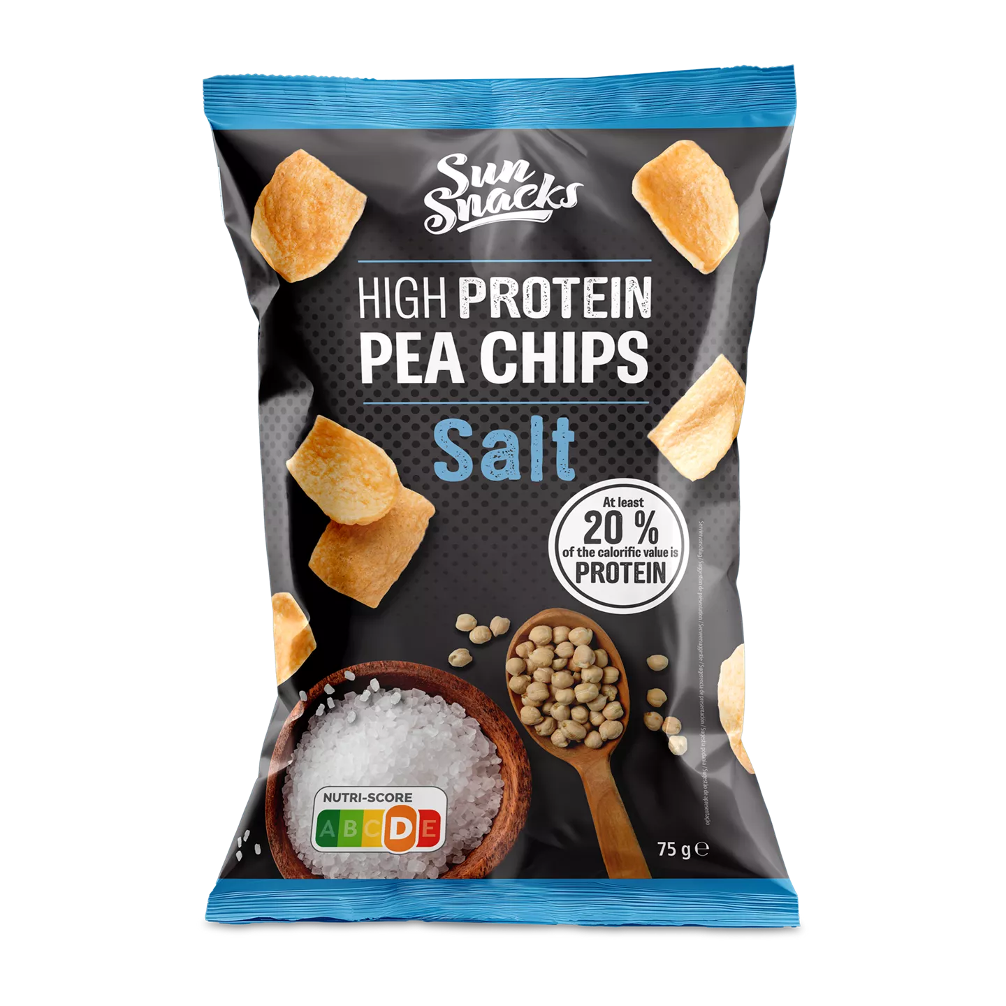 Protein-Erbsenchips