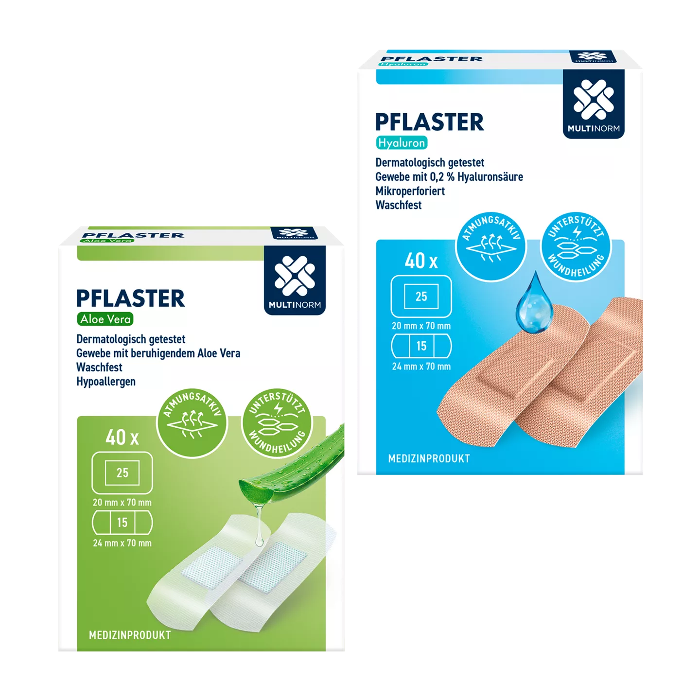 Funktionelle Pflaster