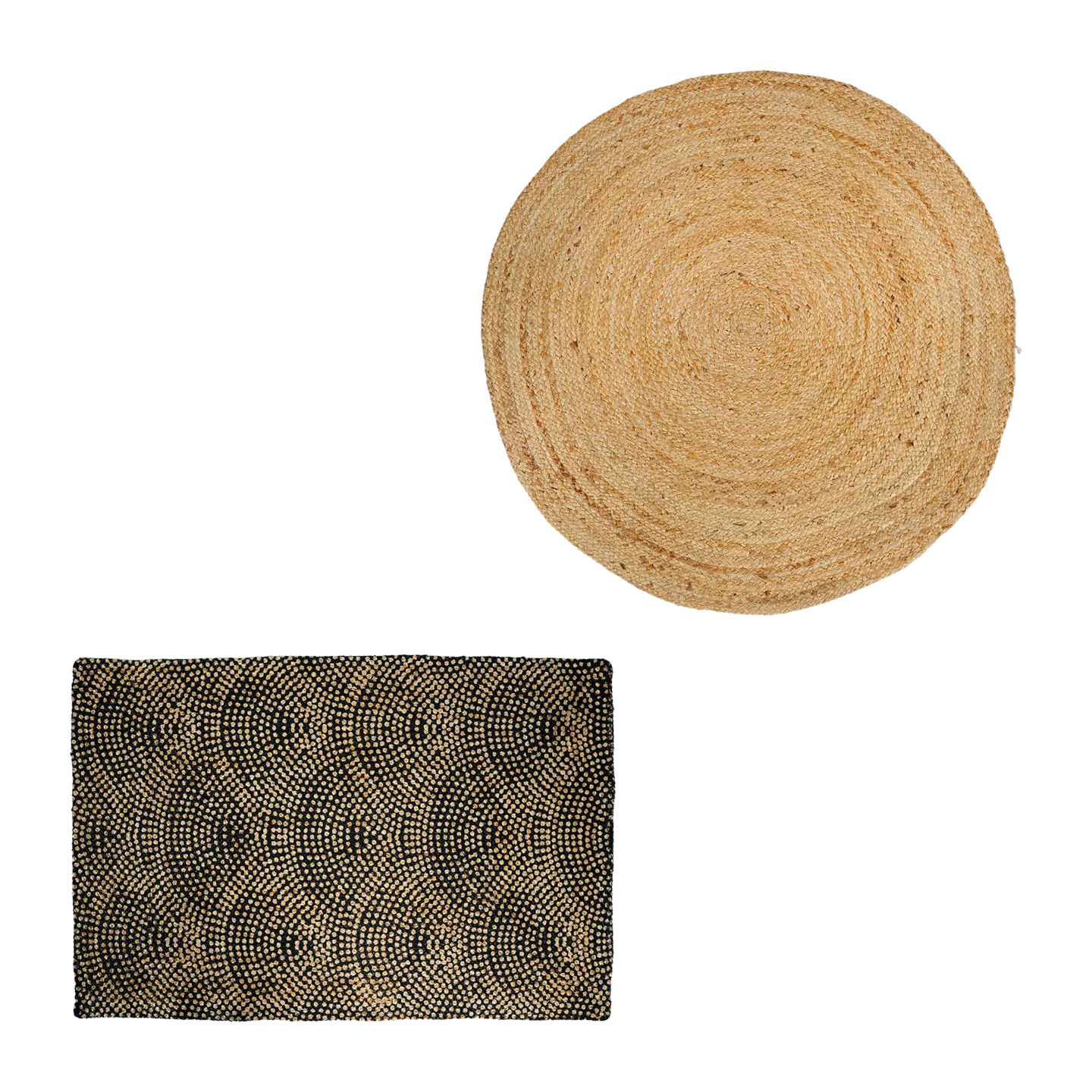 Jute-Teppich