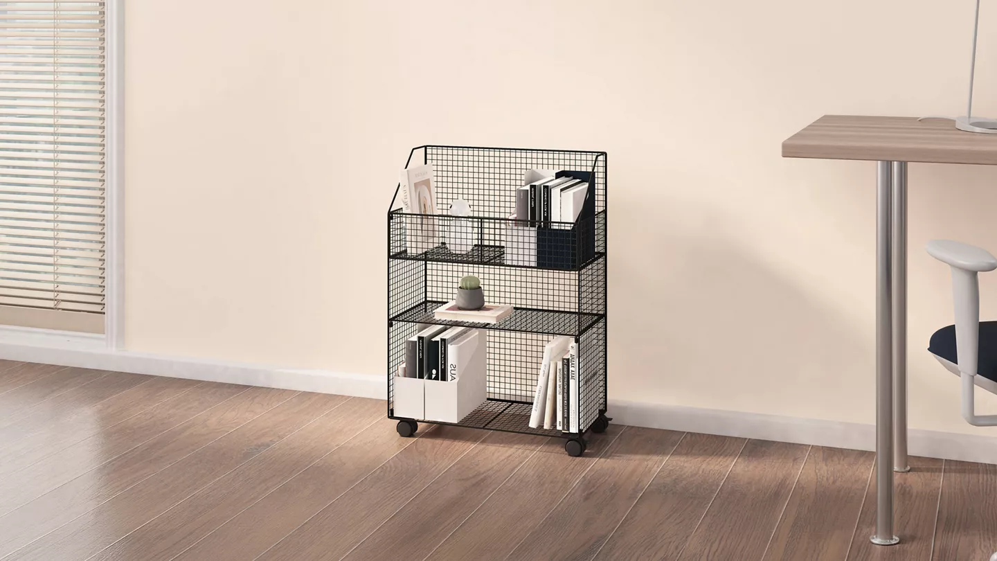 Organizer-Wagen aus Metall