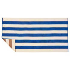 NOVITESSE, Strandlaken Vel, Streifen Navy, 90x170cm