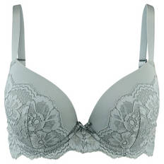 Damen Unterwäsche, Grün, BH, 85A