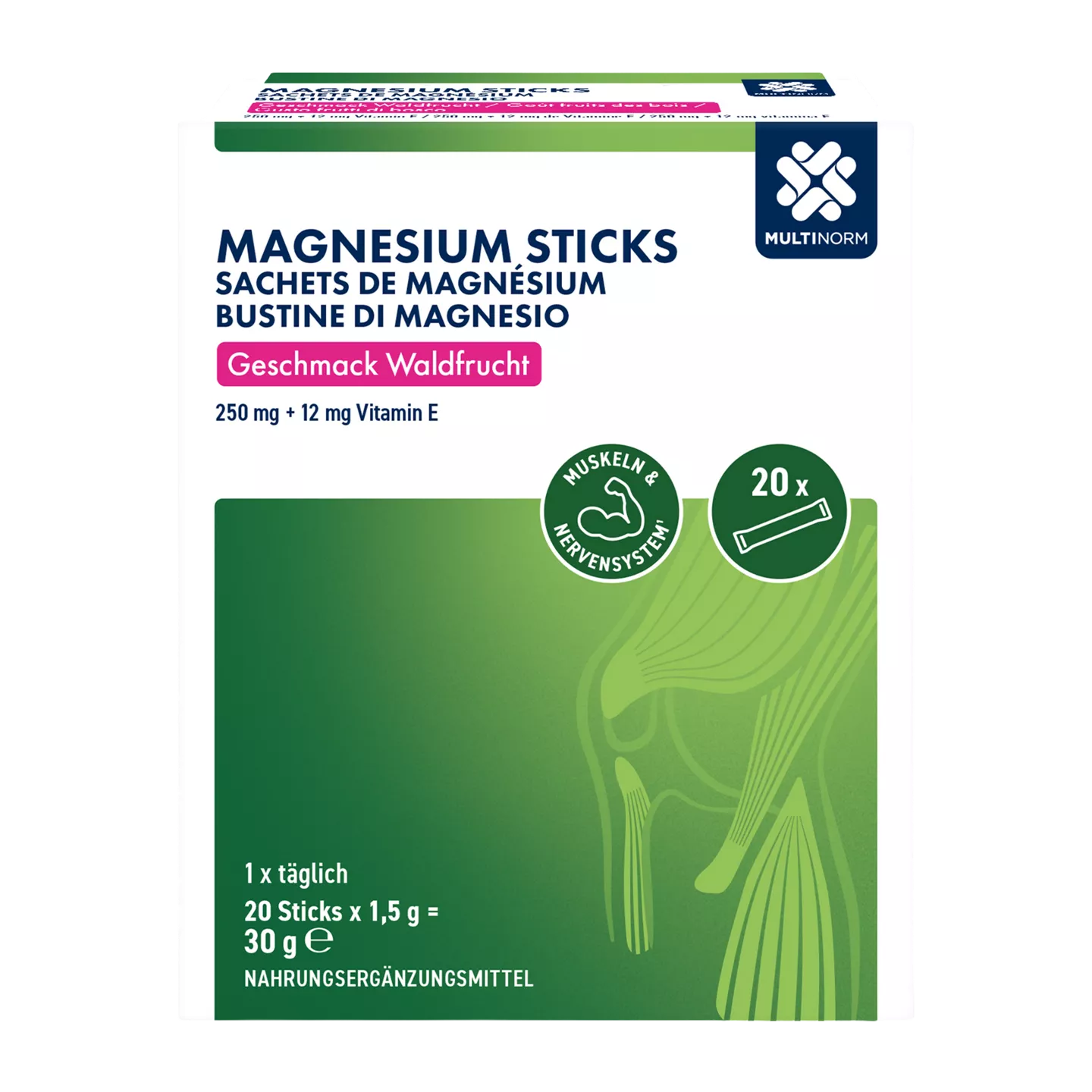 Magnesium-Sticks 250 mg