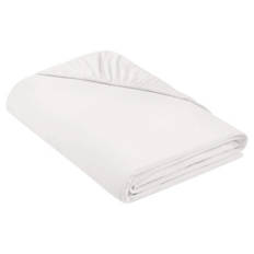 Supersoft Spannbetttuch, Doppelbettgröße, Weiß