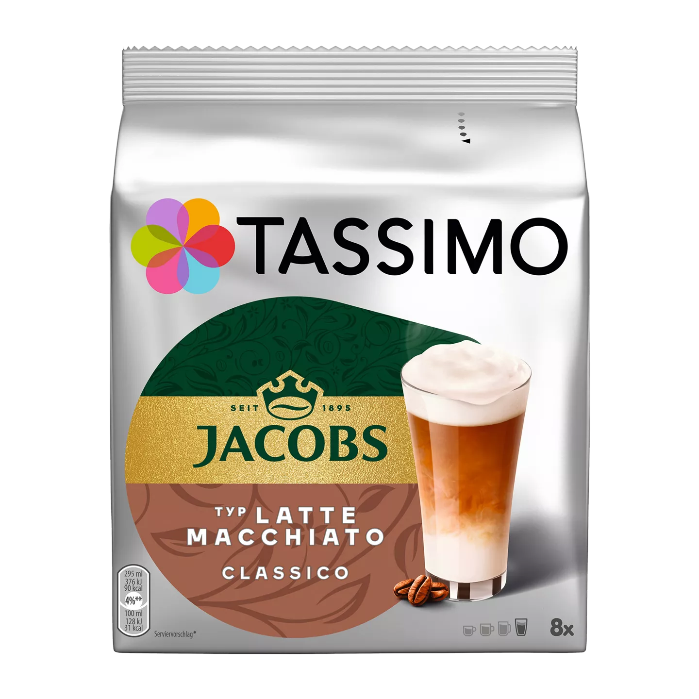 Kaffeekapseln Jacobs Latte Macchiato Classico