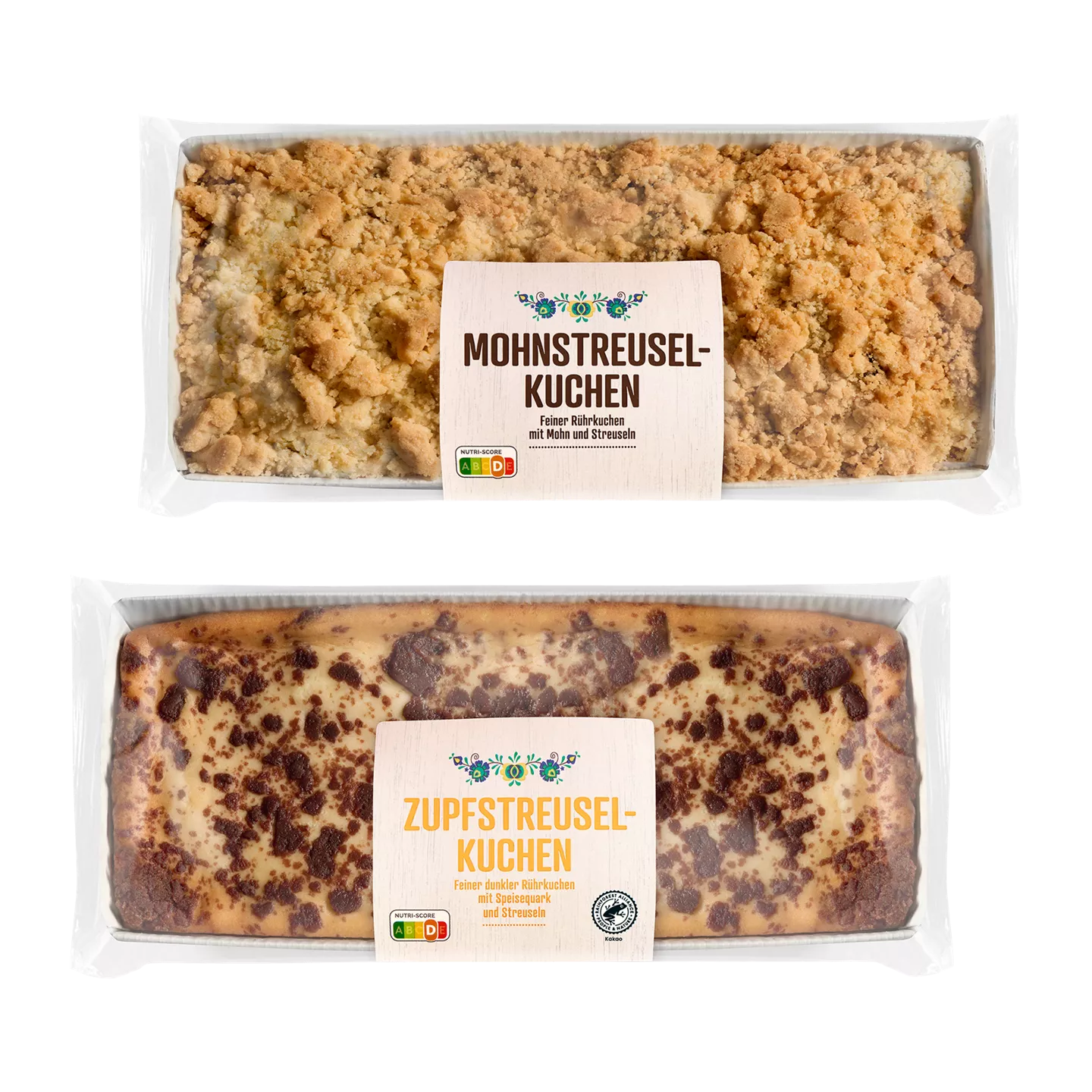 Zupfstreusel- / Mohnstreuselkuchen