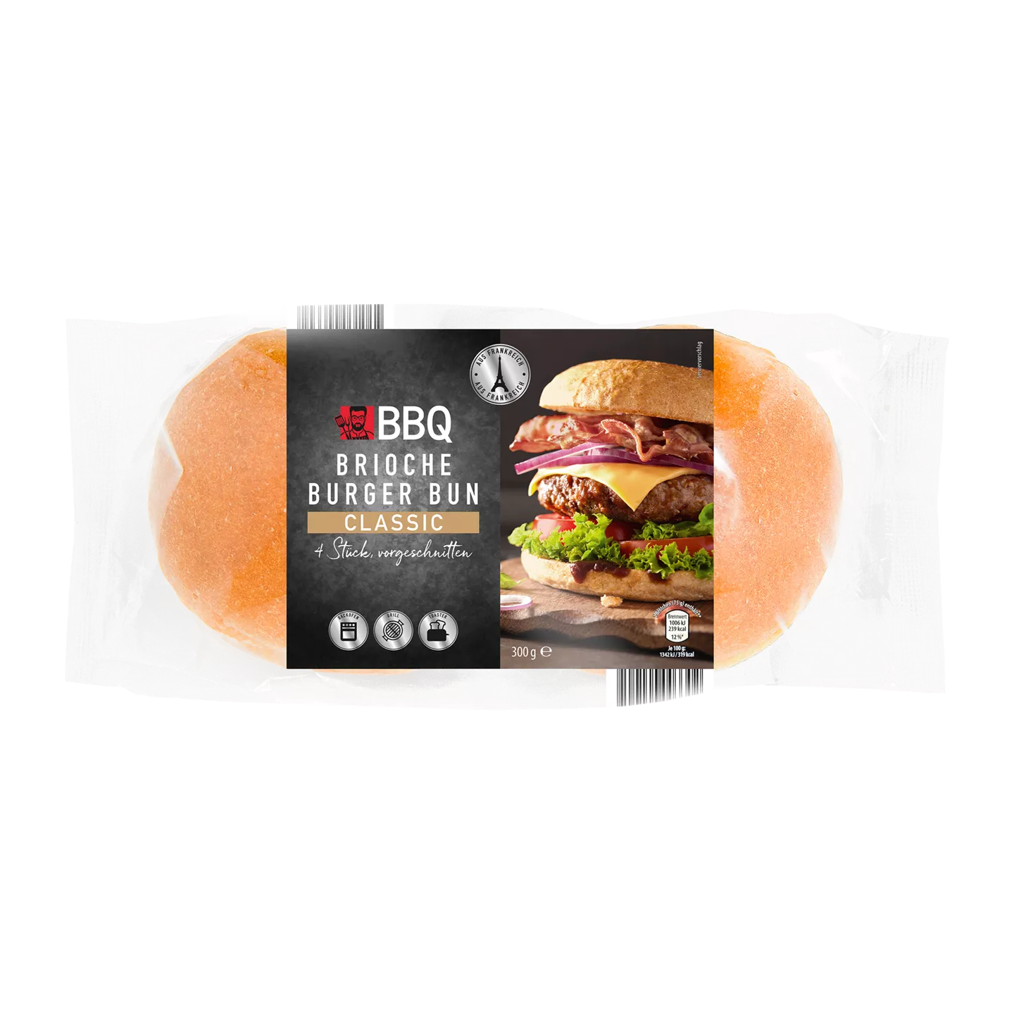 Brioche Burger Buns Classic