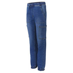 Kinder Jeans, Jungen, Mittelblau, 134