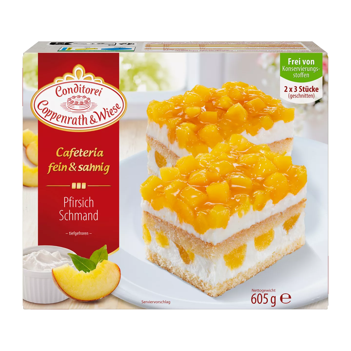 Cafeteria fein & sahnig Pfirsich-Schmand