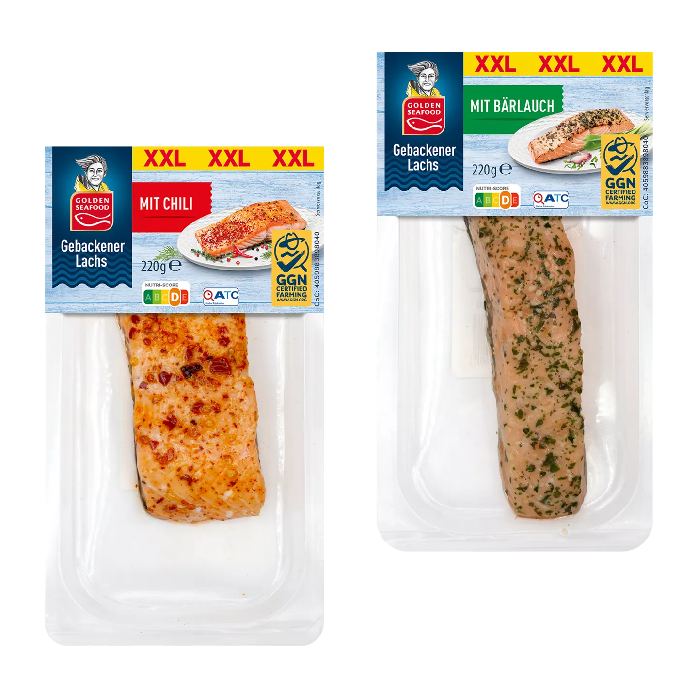 Gebackener Lachs XXL