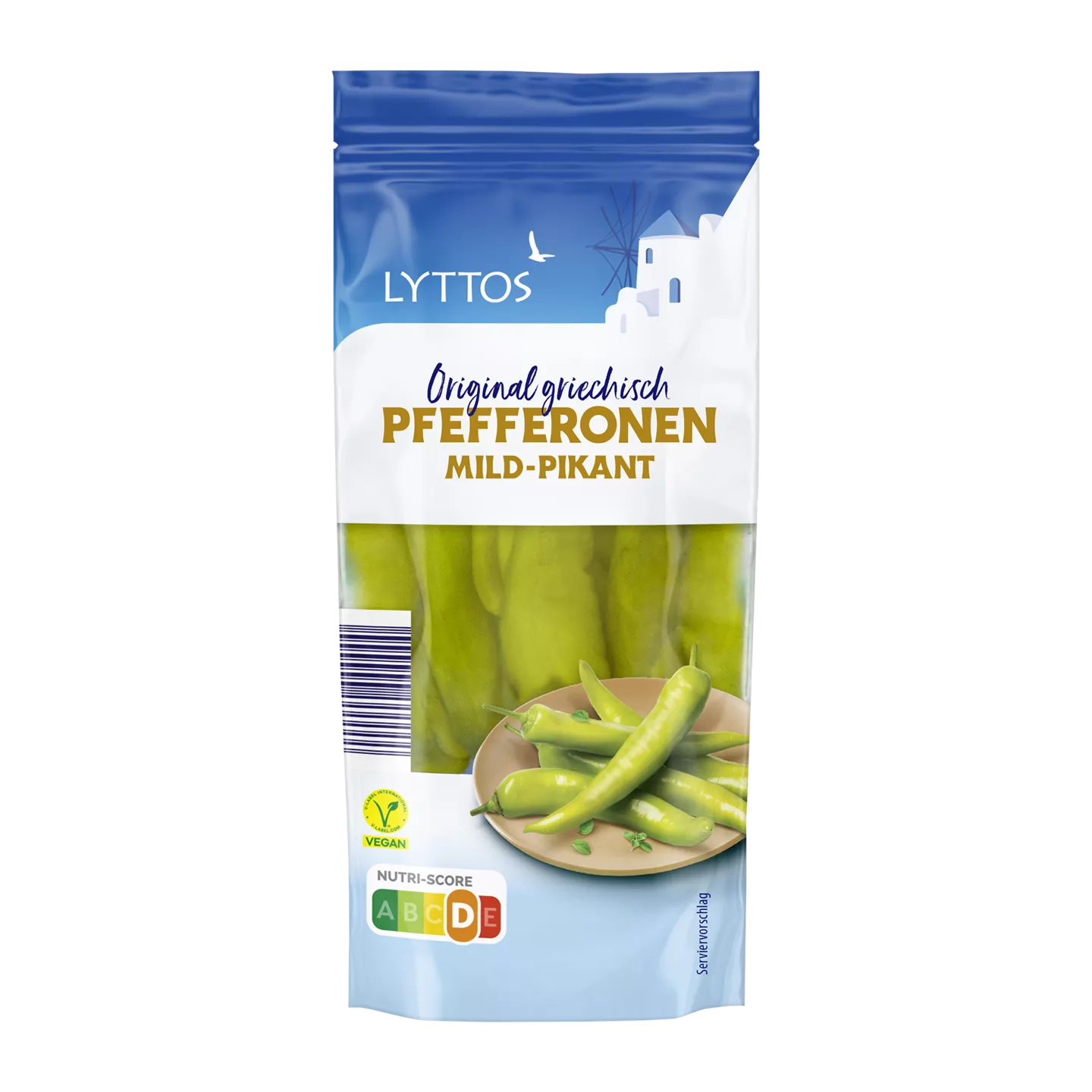 Grüne Pfefferonen