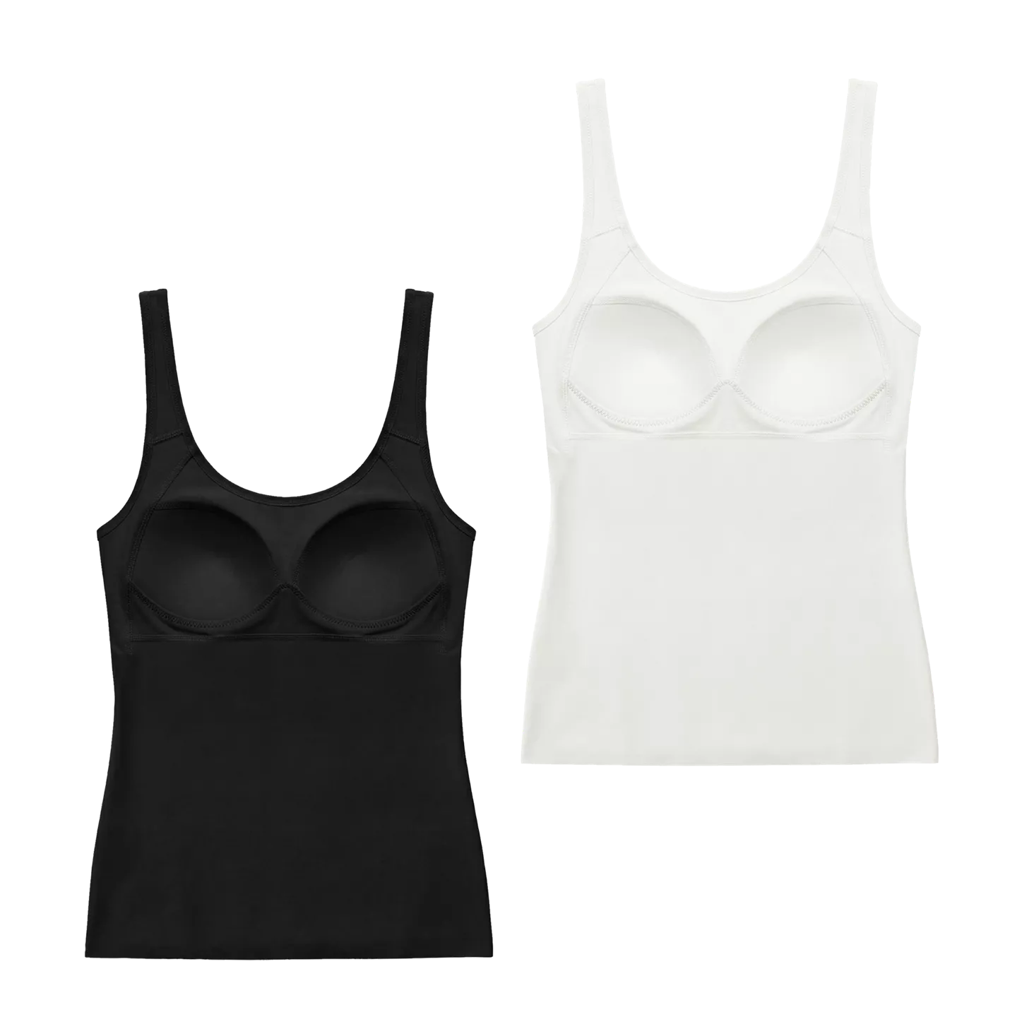 Top mit integriertem Bustier
