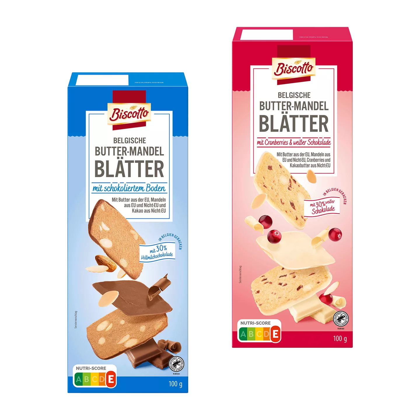 Belgische Butter-Mandelblätter
