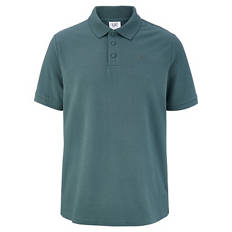 Herren Piqué-Poloshirt, Grün, M